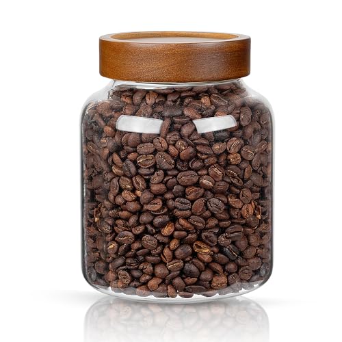 1PC Glass Storage Jars with Airtight Lids