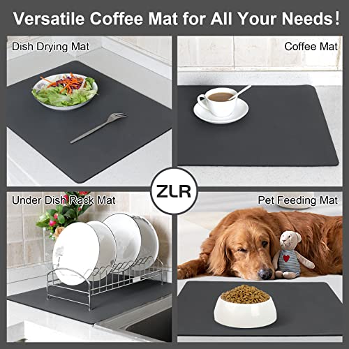 Coffee Bar Mat for Espresso Machine