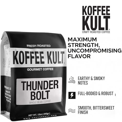 Thunder Bolt Whole Bean Coffee (12 Ounce)