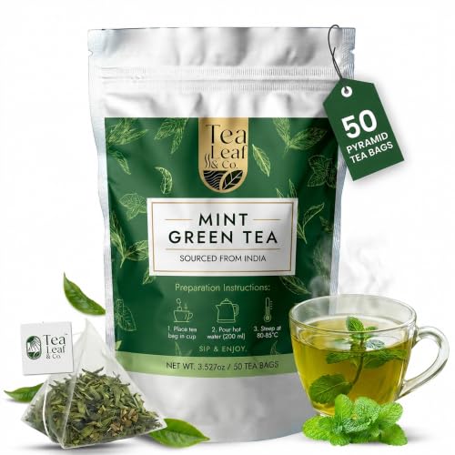 Mint Green Tea (50 Count)