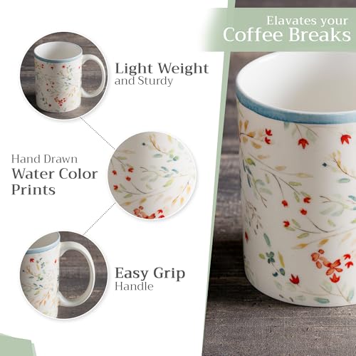 Coffee Mug with Handles Tea Cups