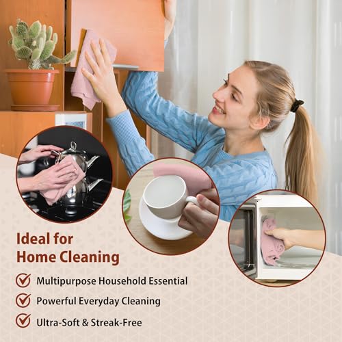 Microfiber Cleaning Cloth Roll (85 Count)
