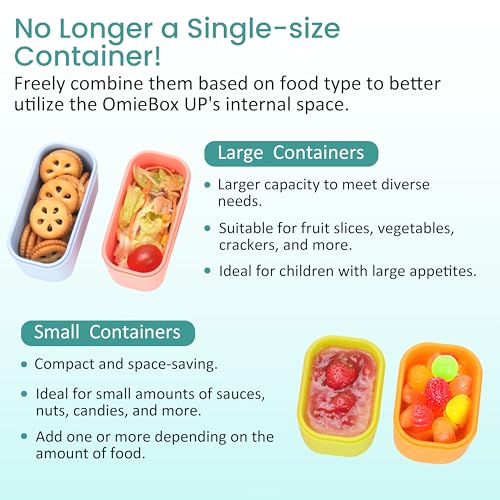 Dip Containers for OmieBox UP bento Box