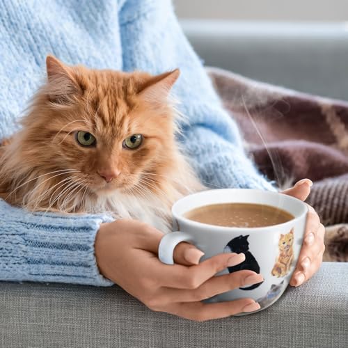 Cute Cat Mugs for Daily Coffee and Tea
