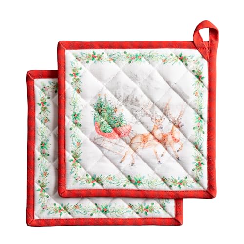 Pot Holders 100% Cotton Potholders (2 Count)
