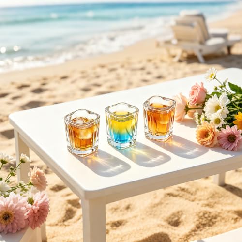 2oz Heavy Base Shot Glasses (6 Count)