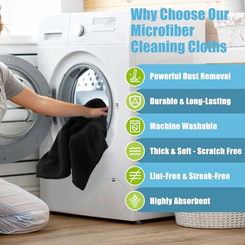 Car Microfiber Clean Cloths (60 Count)