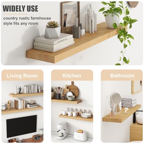 Floating Shelves for Wall (2 Count)