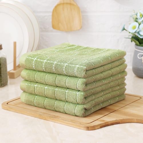 100% Cotton Terry Kitchen Towels (8 Count)