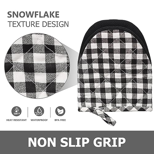 1 Pair Short Oven Mitts
