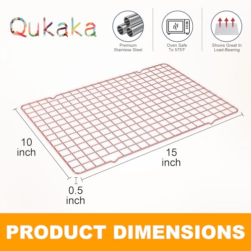 2 Pack Cooling Racks for Cooking and Baking