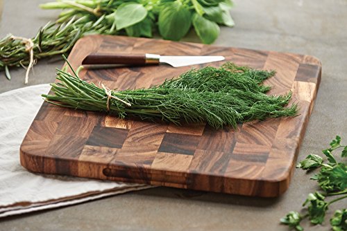 Ironwood Oslo End Grain Square Utility Cutting Board