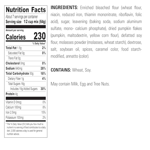 Baking Mix Pumpkin Spice Complete Pancake Mix (32 Ounce)