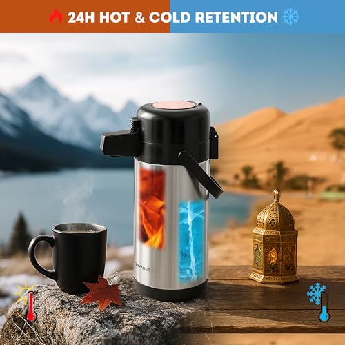 Airpot Coffee Dispenser with Pump