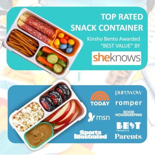 Small Snack Box Containers for Kids (2 Count)