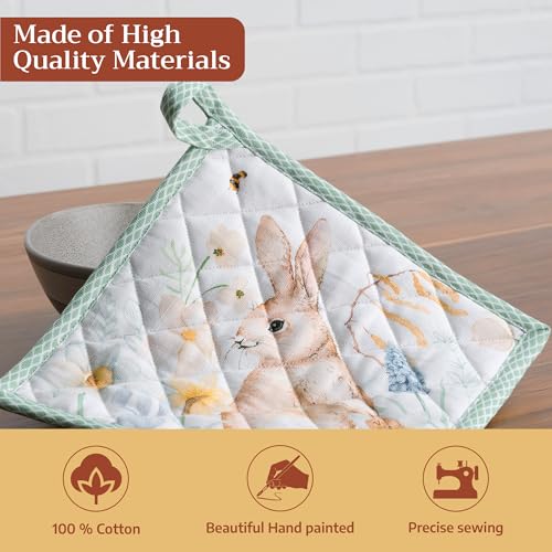 Pot Holders 100% Cotton Potholders (2 Count)