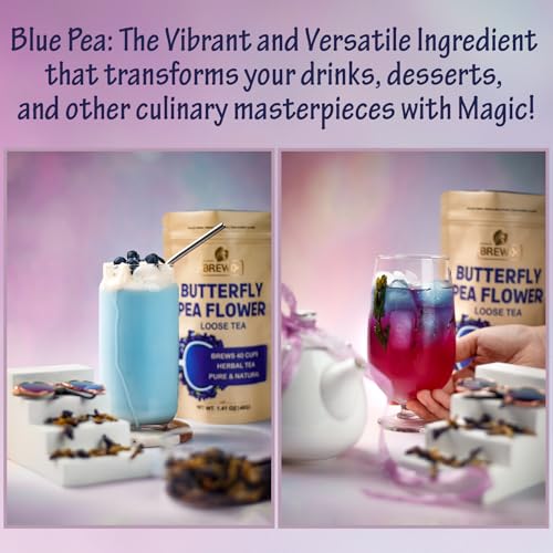Butterfly Pea Flower Herbal Tea Loose Leaf