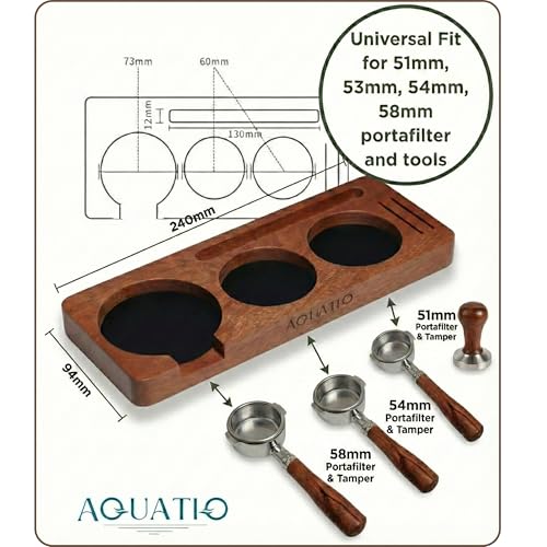 51 58 mm Compact Espresso Tamping Mat