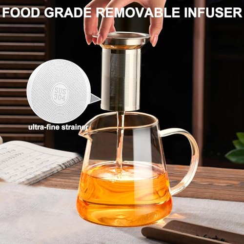 Glass Teapot 18.6oz