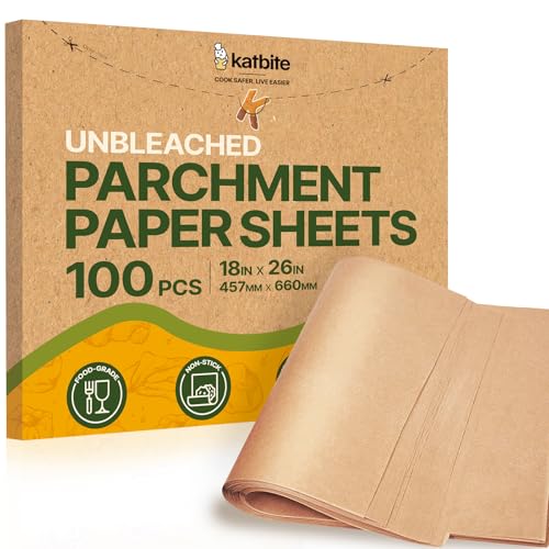 Parchment Paper Baking Sheets (100 Count)