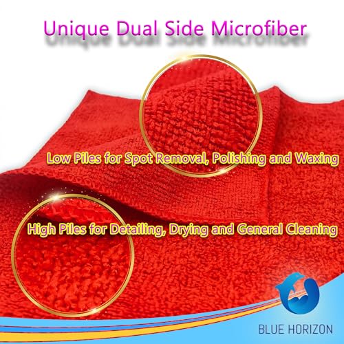 Red Microfiber Cleaning Towels (36 Count)