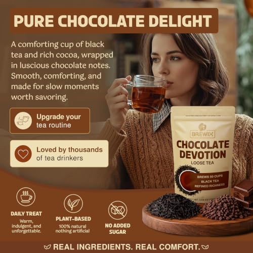 Chocolate Devotion Loose Leaf Tea (3.53 Ounce)