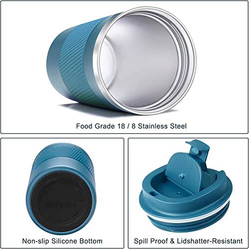 16oz Travel Coffee Mug Spill Proof