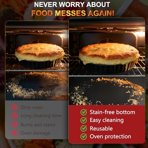 Large Oven Liners for Bottom of Oven