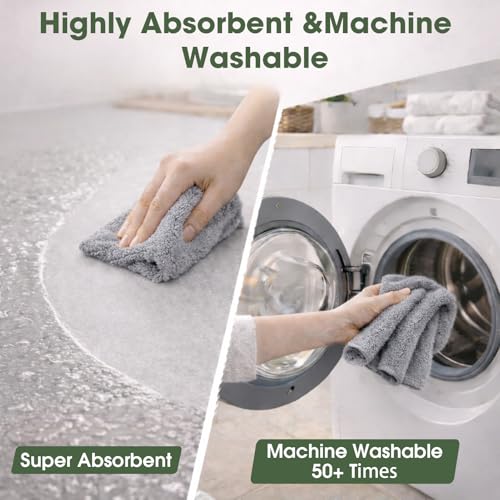 Microfiber Cleaning Cloth Roll (100 Count)