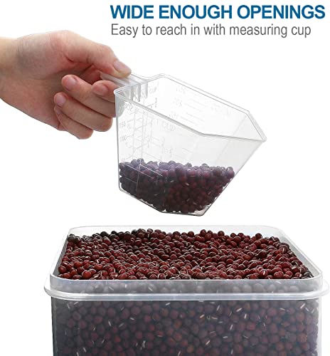 Large Tall Airtight Food Storage Containers (10 Count)