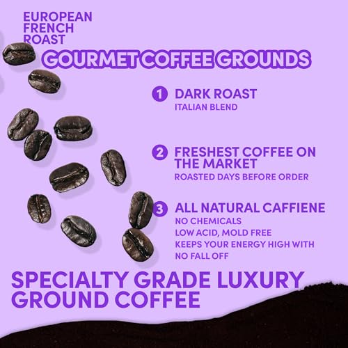 French Roast Ground Coffee (12 Ounce)