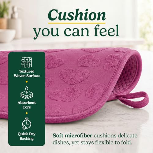 Cuisinart Dish Drying Mat for Kitchen Counter (2 Count)
