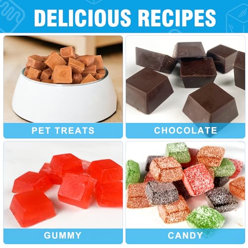 Square Silicone Molds (100 Count)