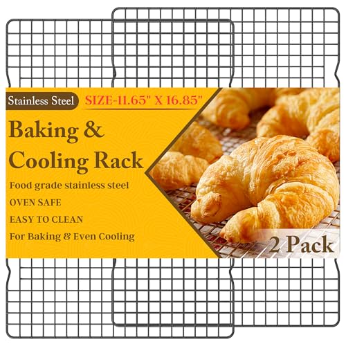 2PCS Cooling Racks for Cooking and Baking