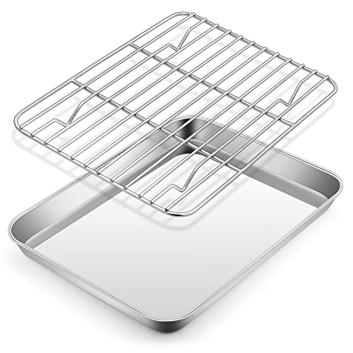 Metal Toaster Oven Tray Set (2 Count)
