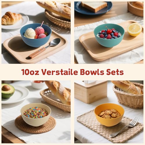 Small Wheat Straw Bowls Set of 6