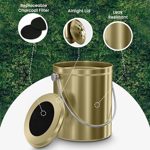 Countertop Compost Bin 1.3 Gallon