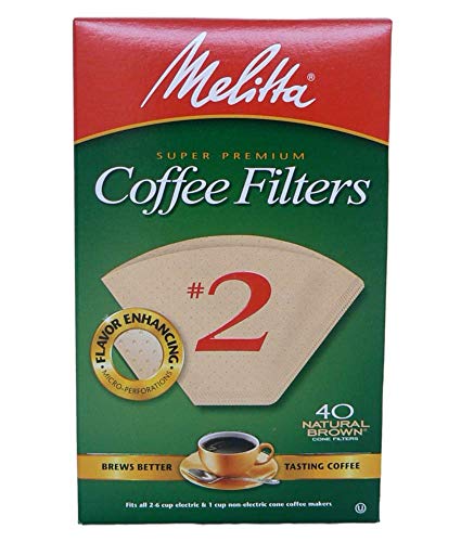 Dachshund Ceramic Coffee Pour Over or Dripper with Full Box of 40 Melitta Brown Size #2 Filters