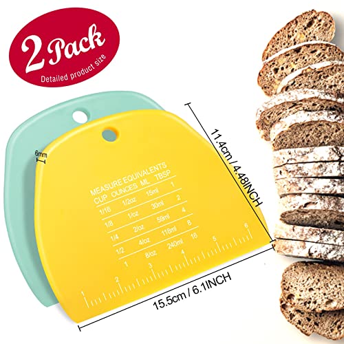2 Pieces Dough Cutter