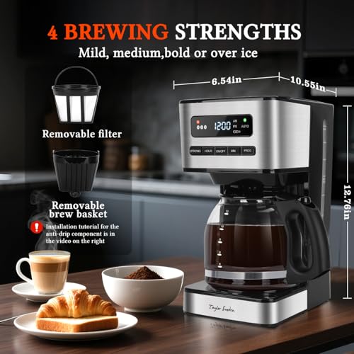 Programmable Coffee Maker 12 Cup