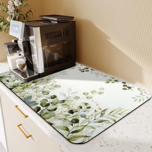 24.5" x 15.5" Dish Drying Mat & 24" x 5.5" Sink Splash Guard