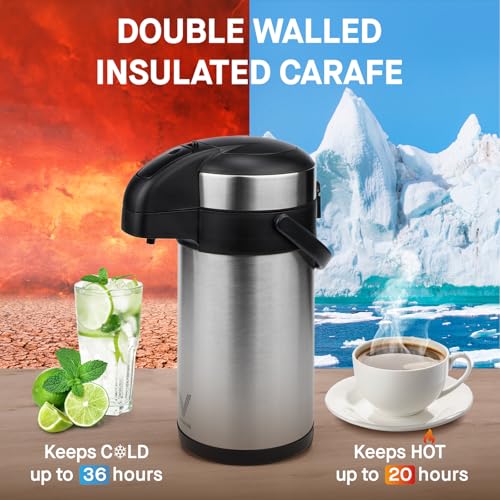 Airpot Coffee Dispenser with Pump