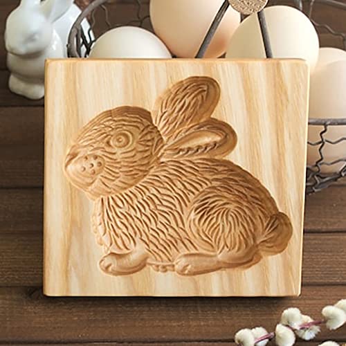 Wooden Cookie Biscuit Mold