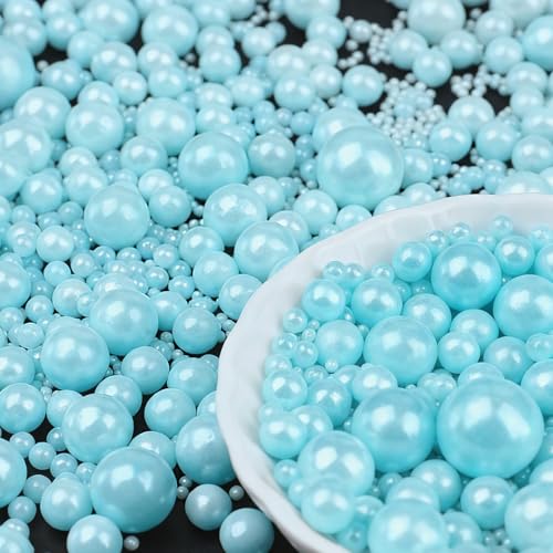 Blue Pearl Sprinkles for Cake Decorating (4.6 Ounce)