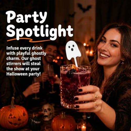 36 Pcs Halloween Drink Stirrers