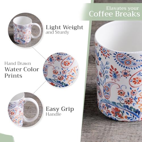 Coffee Mug with Handles Tea Cups