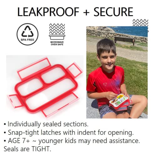 Small Snack Containers for Kids Toddlers (2 Count)