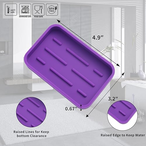 Silicone Kitchen Sink Organizer Tray for Multiple Usage