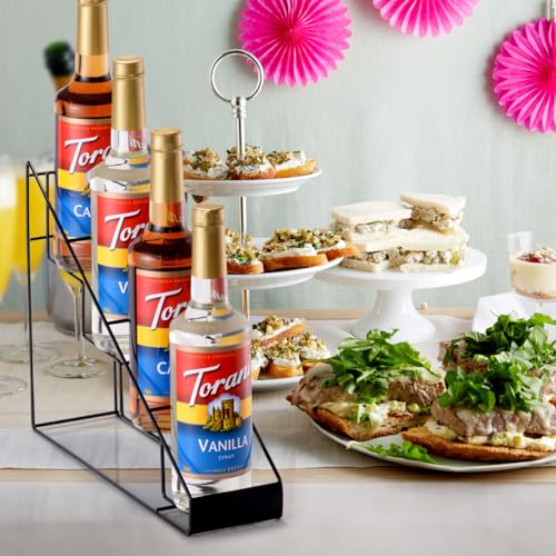 Coffee Syrup Rack for Coffee Bar Accessories