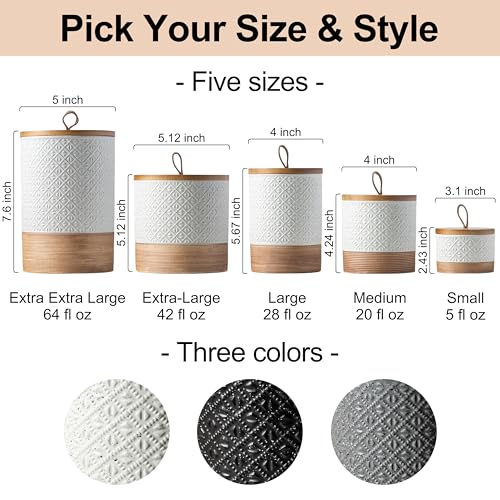 Small Ceramic Jar with Lid